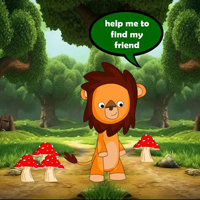 Free online html5 escape games - Wow Find The Lion Friend