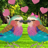 Free online html5 games - Colourful Bird Pair Escape HTML5  game - Games2rule 