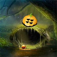 Free online html5 games - 8B Fantasy Pumpkin Forest Escape game - Games2rule 