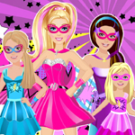 Free online html5 games - Barbie Super Sisters game 