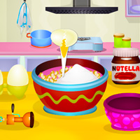 Free online html5 games - Cooking Chocolate Hazelnut Pie game 