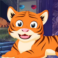 Free online html5 games - G4K Choleric Tiger Rescue Escape game 