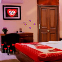 Free online html5 games - Top10 Valentines House Escape 4 game 