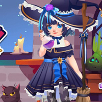 Free online html5 games - Kiddo Witchcraft game 