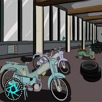 Free online html5 games - Minja Dream Bike Escape game 