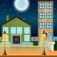 Free online html5 games - Blue Jeep Escape game 