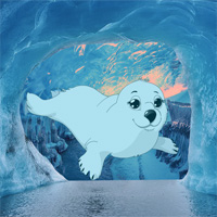Free online html5 games - Escape From White Seal Cave game - Games2rule 