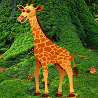 Free online html5 games - Big Giraffe Escape game 