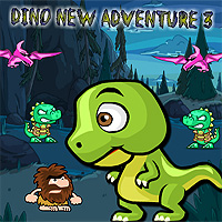 Free online html5 games - Dino New Adventure 3 game - Games2rule 