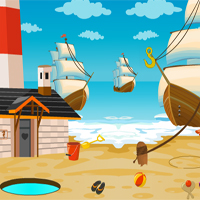 Free online html5 games - G4K Caribbean Pirate Girl Rescue game 