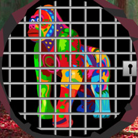 Free online html5 games - Wowescape Escape Game Save The Rainbow Gorilla game 