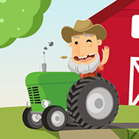 Free online html5 games - Tractor Farming Mania game 
