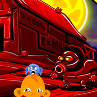 Free online html5 escape games - Monkey Go Happy Stage 203