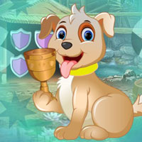 Free online html5 games - G4K Champion Puppy Escape game 
