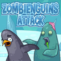 Free online html5 games - Zombieguins Attack game 