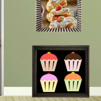 Free online html5 games - 8b Delicious cupcake Escape game 