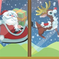 Free online html5 games - Santa Claus Gift Delivery game 