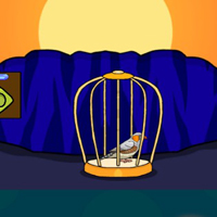 Free online html5 games - G2J Rescue The Australian Zebra Finch game 
