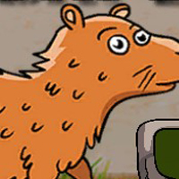 Free online html5 games - G2J The Capybara Escape game 