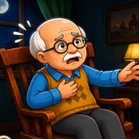 Free online html5 escape games - Help the Asthmatic Grandpa