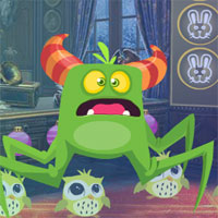 Free online html5 games - G4K Fearful Green Creature Rescue  game - Games2rule 