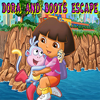 Free online html5 games - Dora And Boost Escape game - Games2rule 