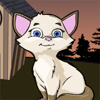 Free online html5 games - GFG Kitten Rescue from Scary House game - Games2rule 