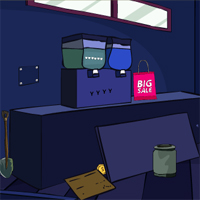 Free online html5 games - GenieFunGames Store Escape game 