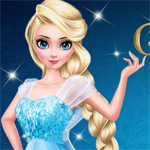 Free online html5 games - Elsa Glass Slipper game 