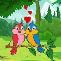 Free online html5 games - Love Bird Jungle Escape game 