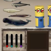 Free online html5 games - 8b Whale Photographer Escape game 