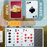 Free online html5 games - Ride the Bus Solitaireonline game 