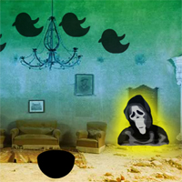 Free online html5 games - Scary Abandoned Devil House Escape game - Games2rule 