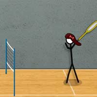 Free online html5 games - Stick Figure Badminton 3 Bubblebox game 