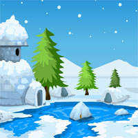 Free online html5 games - Sivi Xmas Snow Village Escape game 