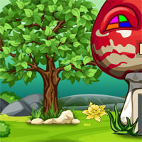 Free online html5 games - G2J Papaya House Escape game 