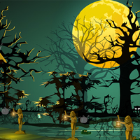 Free online html5 games - Halloween house escape 2 game 
