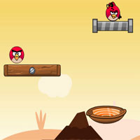 Free online html5 games - Angry Bird Adventure Time game 
