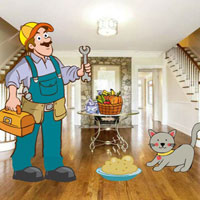 Free online html5 escape games - Wow Help The Service Man