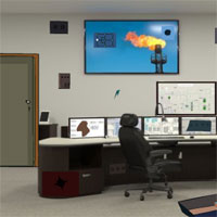 Free online html5 games - Secruity Control Room Escape game 