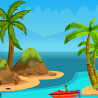 Free online html5 games - Games4Escape Island Boat Escape game 