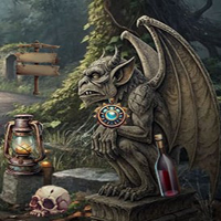 Free online html5 games - Cemetery Riddle game 