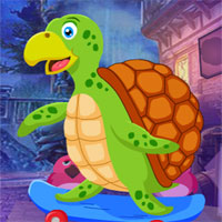 Free online html5 games - G4K Skating Tortoise Escape game - Games2rule 