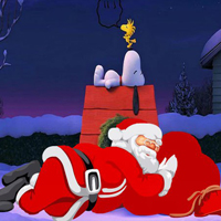 Free online html5 games - Wake up The Santa From Snow game 