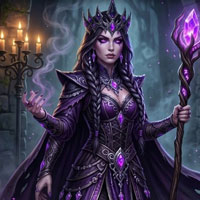 Free online html5 escape games - Nightmare Witch Escape Game