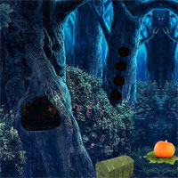 Free online html5 games - 8bGames Pumpkin Forest Escape game - Games2rule 
