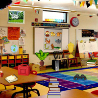 Free online html5 games - Messy Classroom Hidden Objects game 
