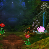 Free online html5 games - G4K Warlock Forest Escape game 
