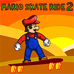 Free online html5 games - Mario Skate Ride 2 game 