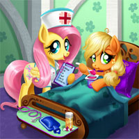 Free online html5 games - Applejack Stomach Care game 